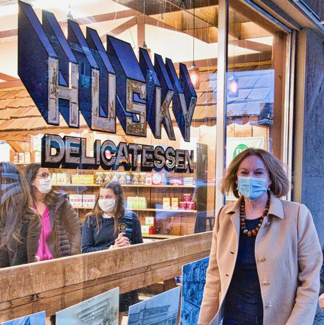 Mayor Jenny Durkan pays a last official visit to West Seattle